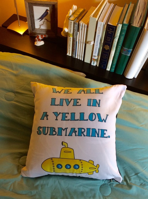 beatles throw pillows