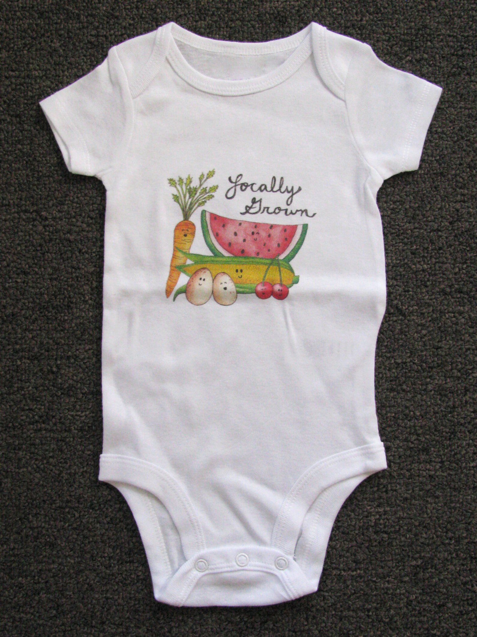 Cute Baby Bodysuit Unique Baby Clothes Baby Farm Clothes Etsy