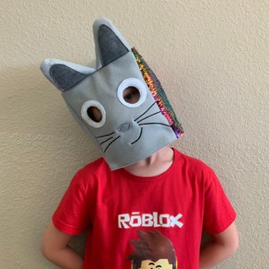 Custom Roblox Pet Simulator Cat Or Rainbow Cat Without Code Etsy - shopee roblox