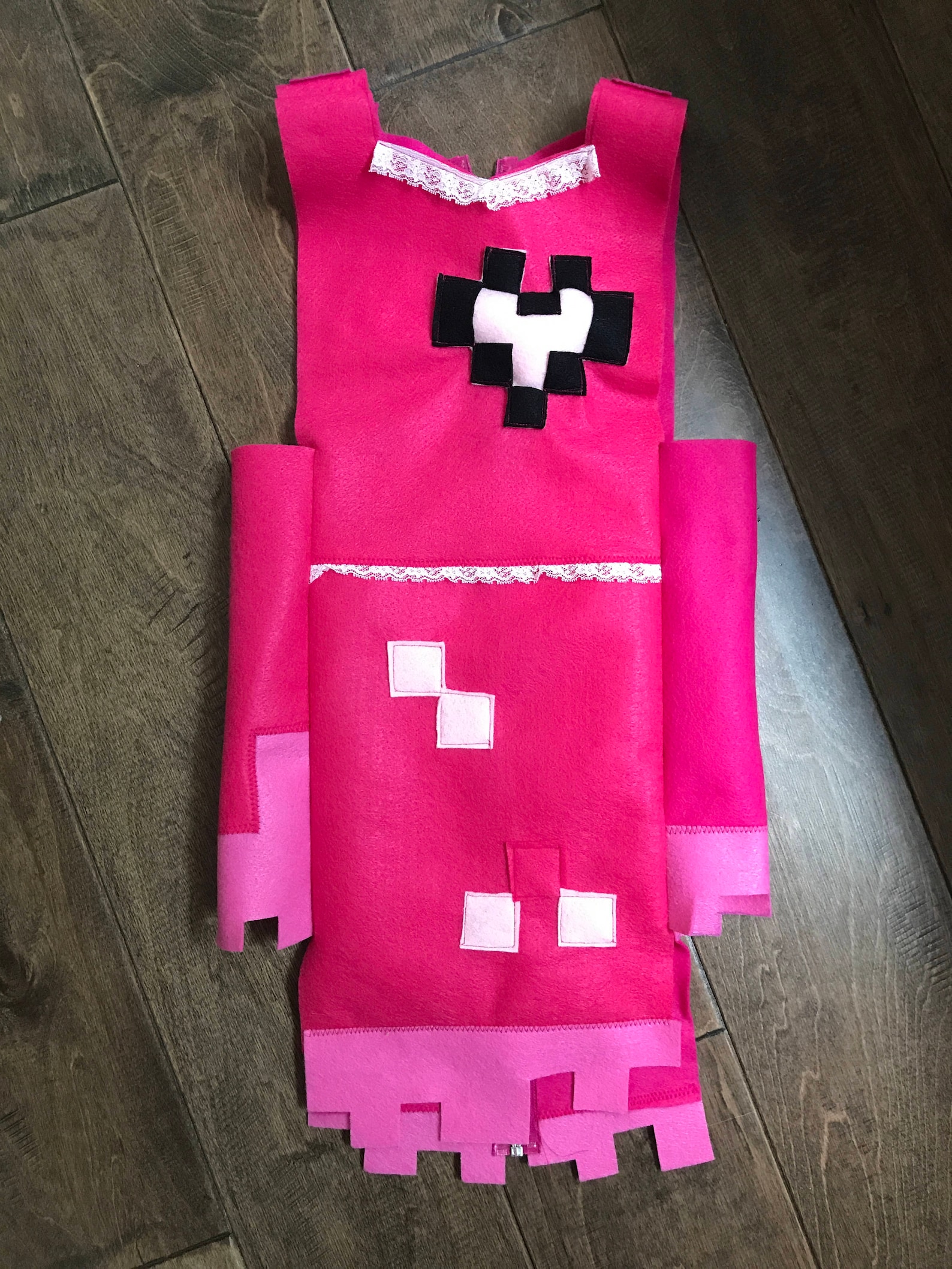 Minecraft Pink Creeper Costume Made To Order Etsy minecraft-pink-creeper-costume-made-to-order-etsy