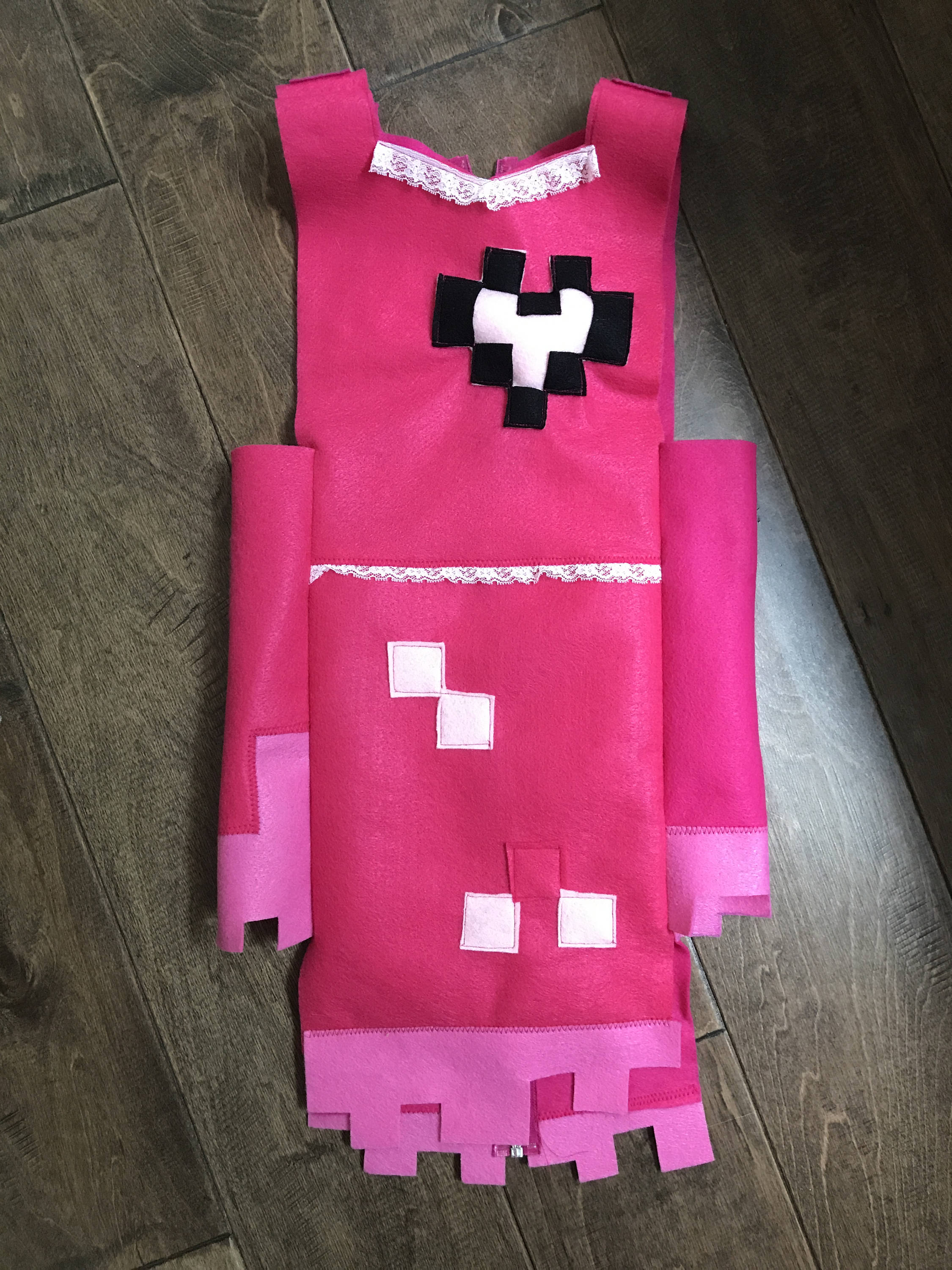 Women's Minecraft Creeper Costume