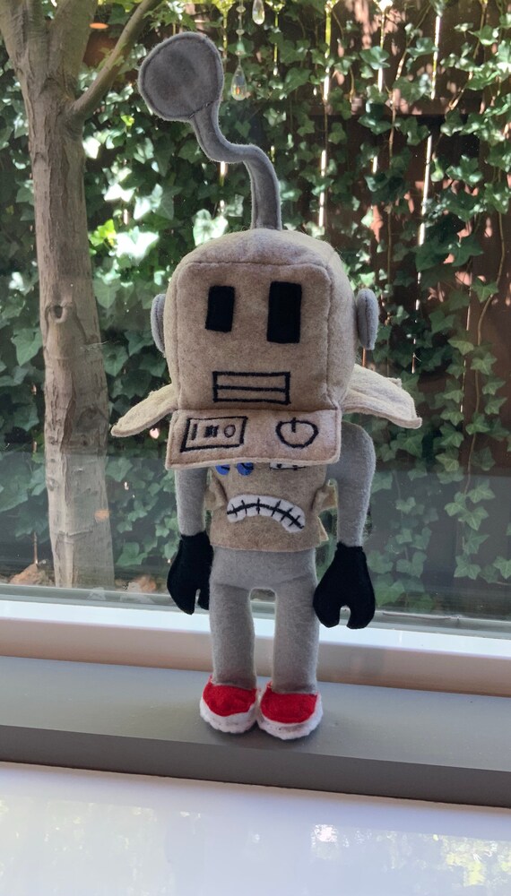 golden mr robot roblox toy