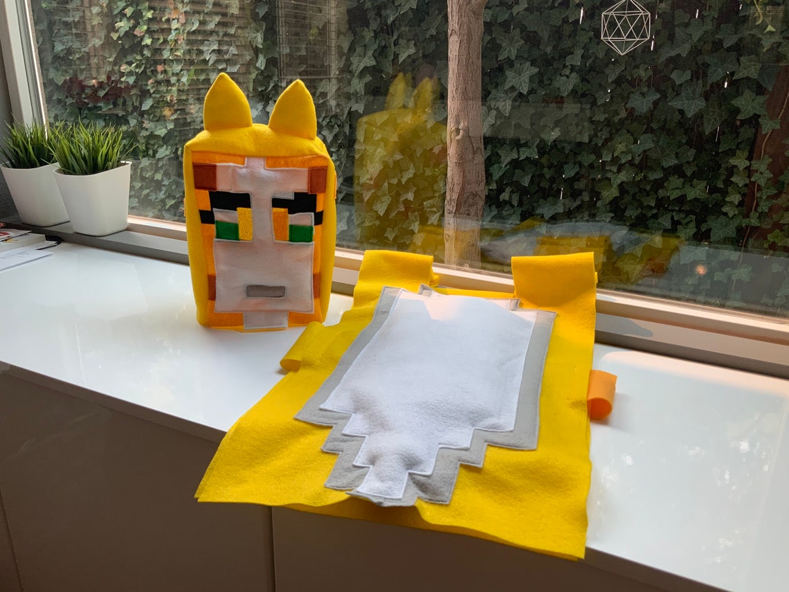 Minecraft Stampy Cat Costume Made to Order Etsy UK