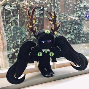 Roblox Ink Bendy Headpiece Custom Made To Order Etsy - bendy plushie roblox