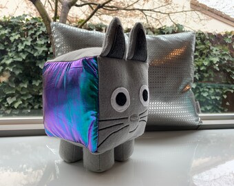 Custom Roblox Pet Simulator- Reversible sequin Rainbow cat (without code)