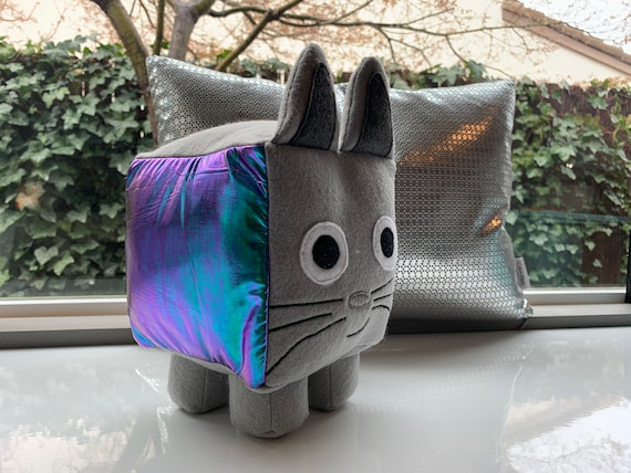 Custom Roblox Pet Simulator Reversible Sequin Rainbow Cat Etsy - roblox pet simulator one