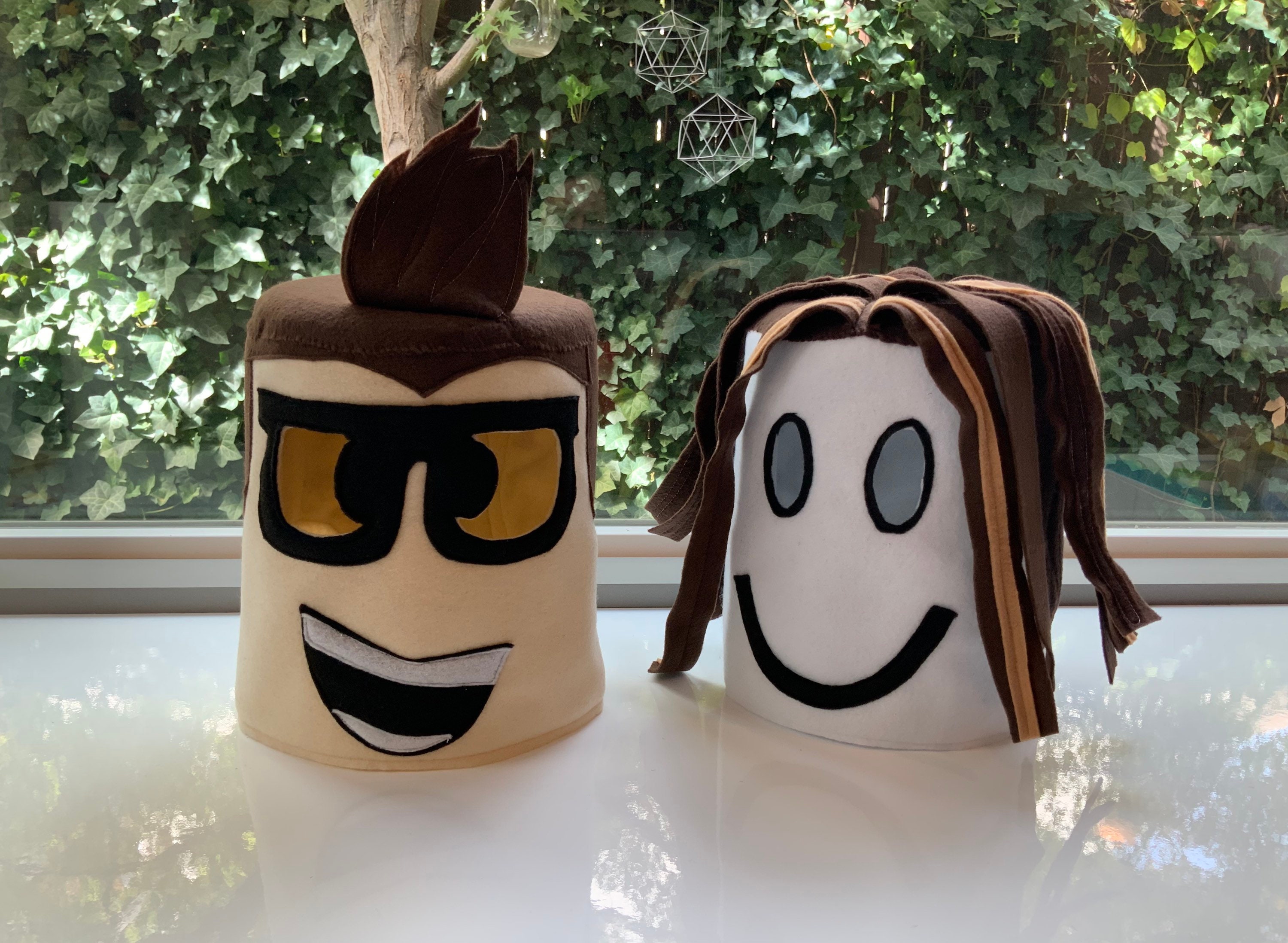 Roblox head mask costume CUSTOM look Made to look just like 