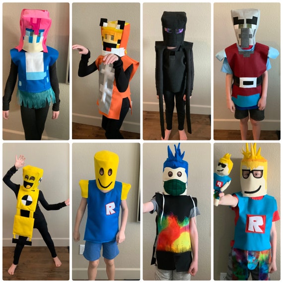 Roblox Costume HEAD BODY CUSTOM Made to Order 