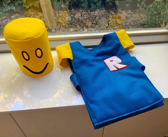 Custom Roblox Noob Full Body Costume | Noob Costume | Roblox Halloween  Costume