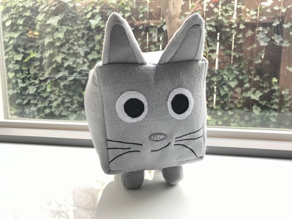 Custom Roblox Pet Simulator Cat Or Rainbow Cat Without Code Etsy - roblox plush noob head