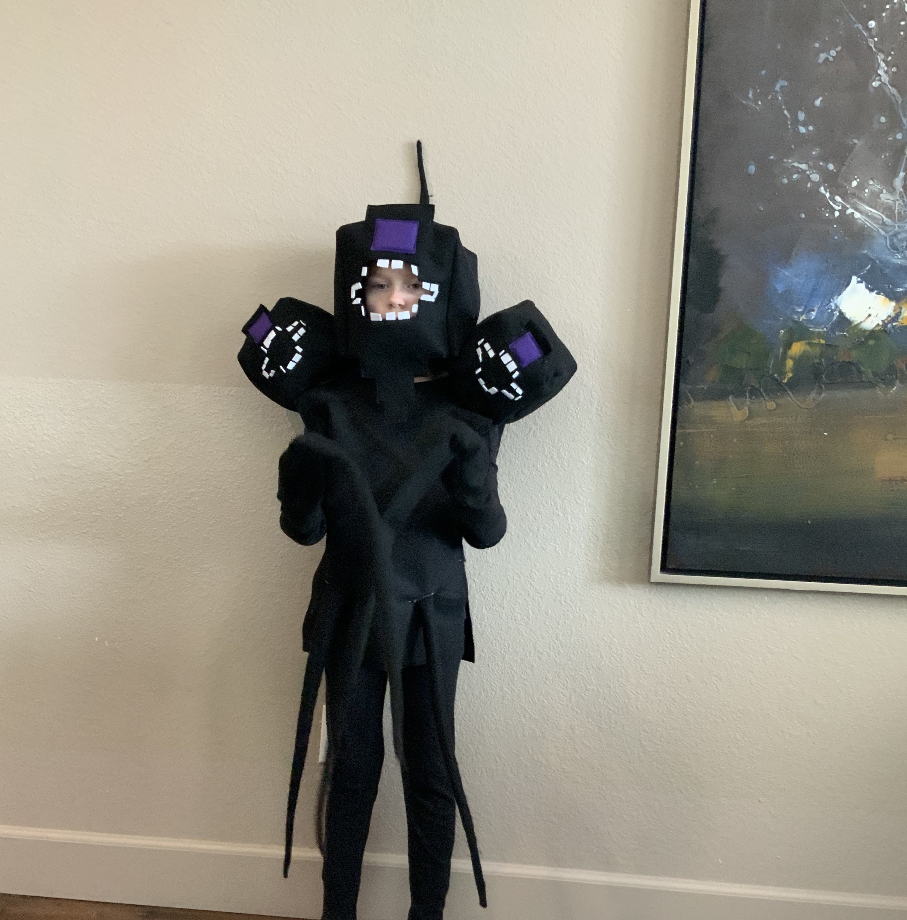 Wither Storm Costume Cosplay  Storm costume, Minecraft costumes, Minecraft  birthday