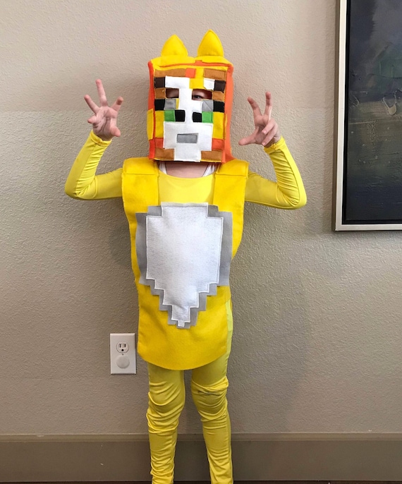 Minecraft Stampy Cat Costume Made To Order Etsy - stampylonghead roblox