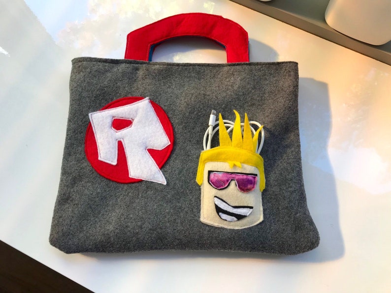 Custom Roblox Ipad Carrier Made To Order Pick Your Avatar And Favorite Colors - 