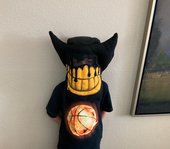 Roblox Ink Bendy Headpiece Custom Made To Order Etsy - bendy plushie roblox