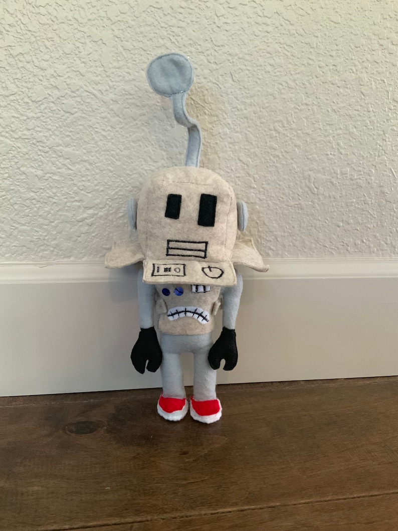Custom Roblox Mr. Robot Jazwares Plush Figure without Code - Etsy