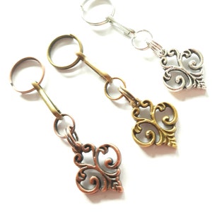 SMALL ORNAMENTS Zipper Puller Pendant Charm Metal