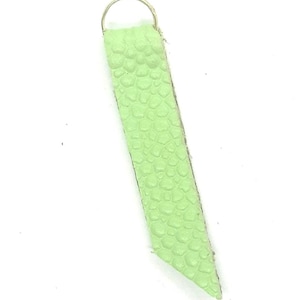 CUERO genuino VERDE/Oro Tirador Ayudante Cremallera Colgante Bolsos Monederos Carpetas Chaquetas Anillo de metal dorado Colores de cuero verde