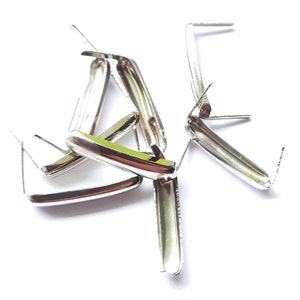 20 pieces vintage decorative rivets made of metal with claws for leather or felt hat shoes bags dog collar various colors