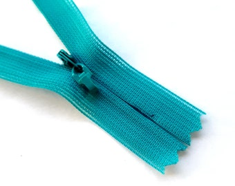 MINT nahtverdeckt nylon unteilbar Vintage Reißverschluss Größe 3 (018 YKK) молния cerniera cremallera fermeture éclair cipzár רוכסן