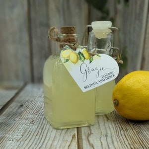 Étiquettes en forme de coeur. Balises Grazie. Balises Limoncello image 1