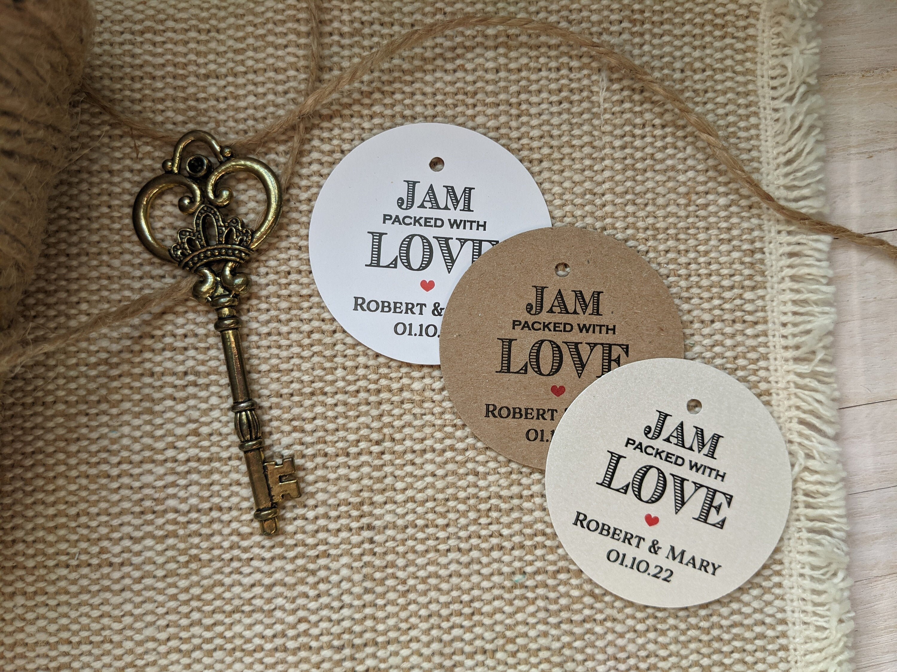 Jam Packed with love Tag. Jam Favor Tag. Marmalade Favor Tag. | Etsy