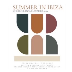 Wise Owl One Hour Enamel &#39;Summer In Ibiza Collection&#39;