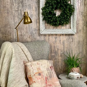 DIY Paint Tutorial / Textured Metallic Wallpaper Look / Copper and Gold Wall Technique