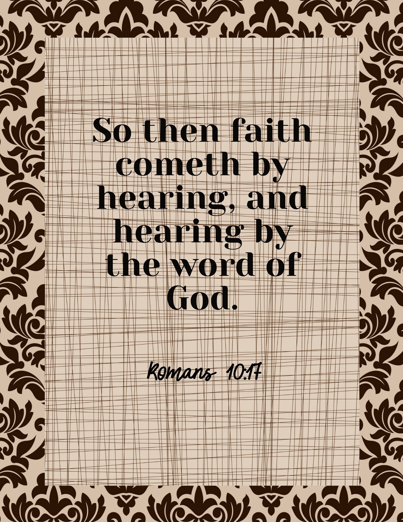 Romans 10 17 Kjv Romans 10 17 Kjv