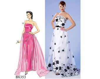 gown patterns for party