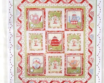 Teapot quilt pattern Etsy