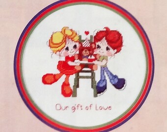 Wee Winsomes I Did It Myself Make a Christmas Memory Counted Cross Stitch #3005 DMC