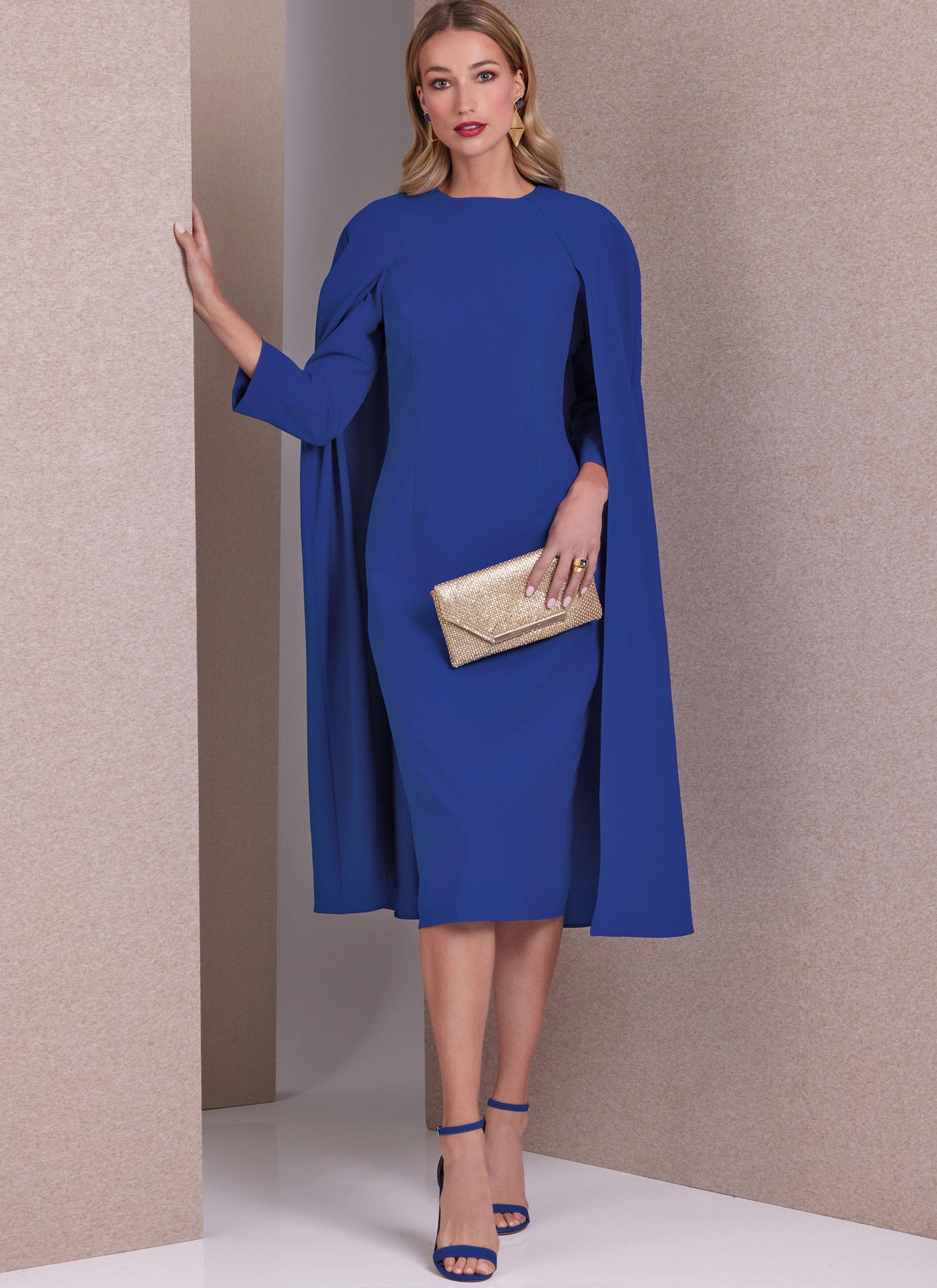 long cape dress pattern Sewing Pattern: Moonpetal gown and cape PDF Firefly Path