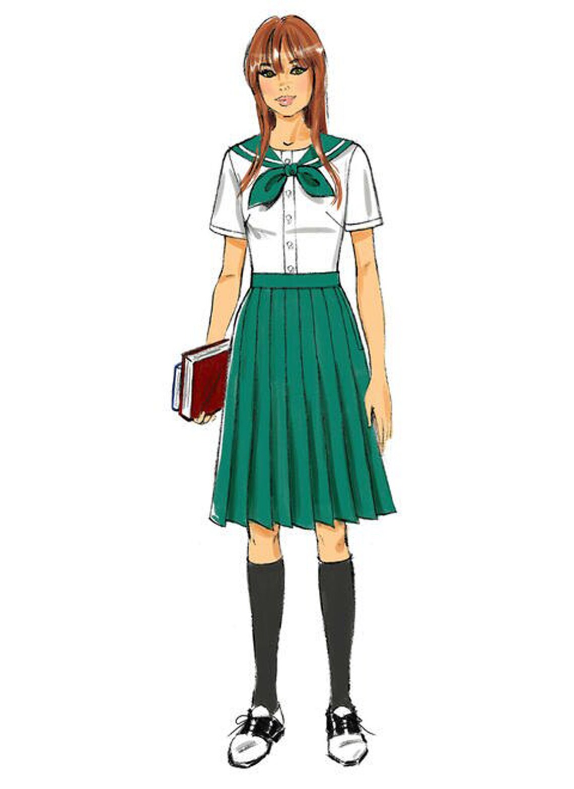 School Girl Uniforms Sewing Pattern for Women McCall's Etsy