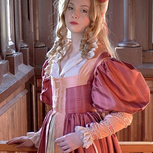 Sewing Pattern for Womens Renaissance Costume - Size 6 8 10 12 14 or 14 16 18 20 22 Lined Dress & Skirt - UNCUT F/F - McCalls 7763 M7763 bild 3