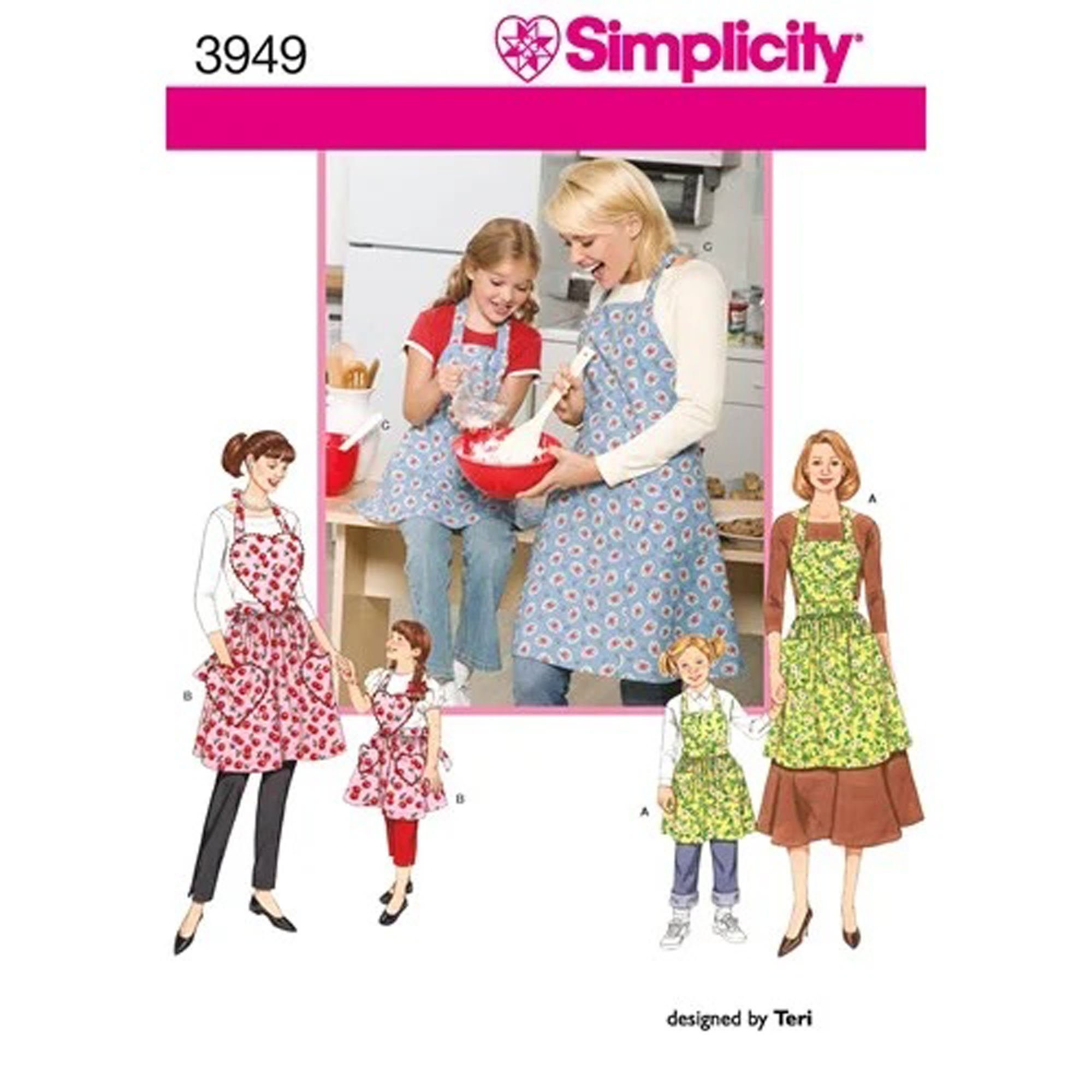 Mommy and Me Apron Sewing Pattern