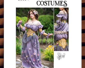 Sewing Pattern for Womens Renaissance Fairy Costume - Size 6 8 10 12 14 or 16 18 20 22 24 - UNCUT F/F - Simplicity 3094 S3094