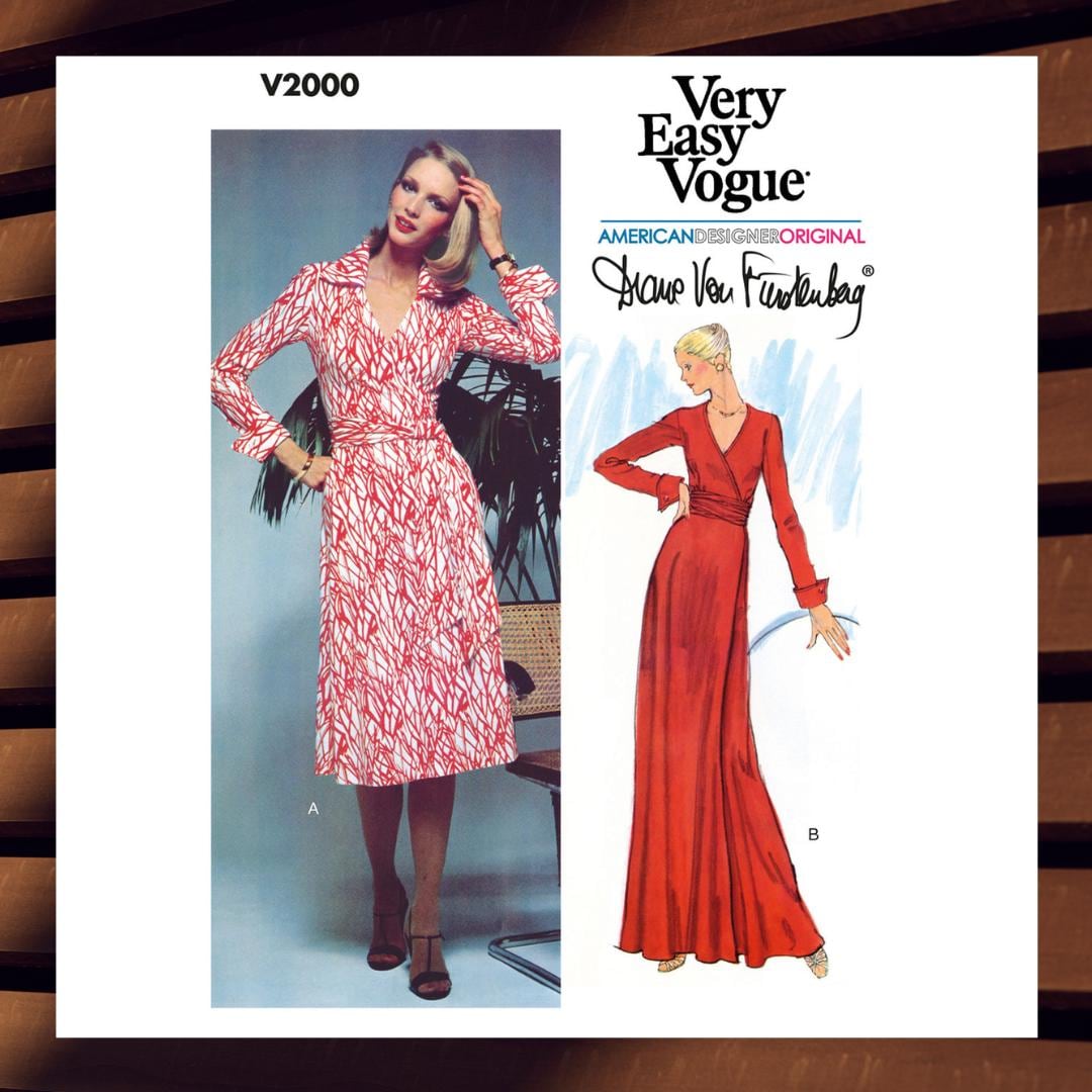 Vogue Dress Pattern - Etsy