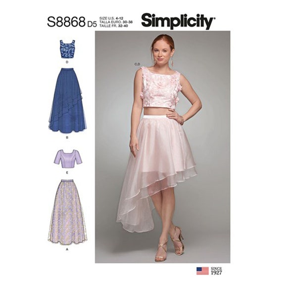 Dress with crop top overlay shop