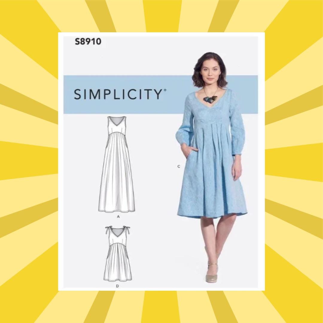 【セット販売】Women's Dress Patterns 本 パターン Sewing Pattern for Womens Dress - Size 6 8 10 12 14 or 14 16 18 20