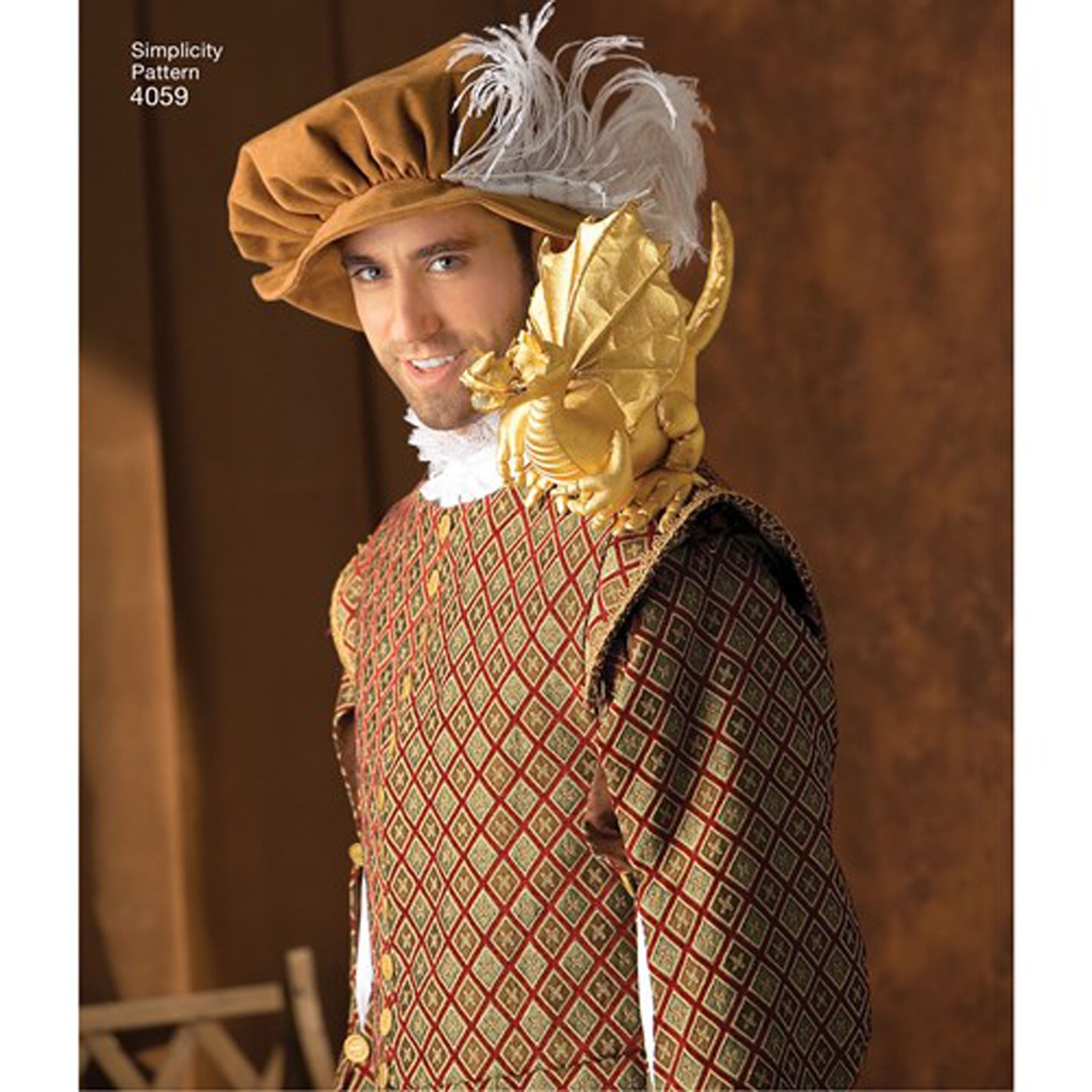 Men's Renaissance Costume Sewing Pattern Simplicity 4059 Etsy