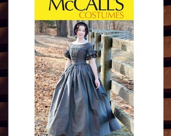 sachin and babi light blue dress To Re-do a Green 1840s dress – Fashion Through Herstory main image 1
