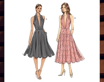 セット販売 Women's Dress Patterns Designer Zandra Rhodes Sewing Pattern for Dress / Caftan