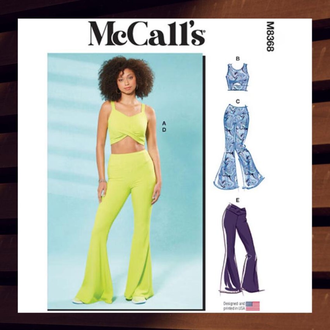 MCCALLS M8473K5 Patrón De Costura Para Pantalones De Mujer Por Melissa Watson K5 (8 10 12 14 16