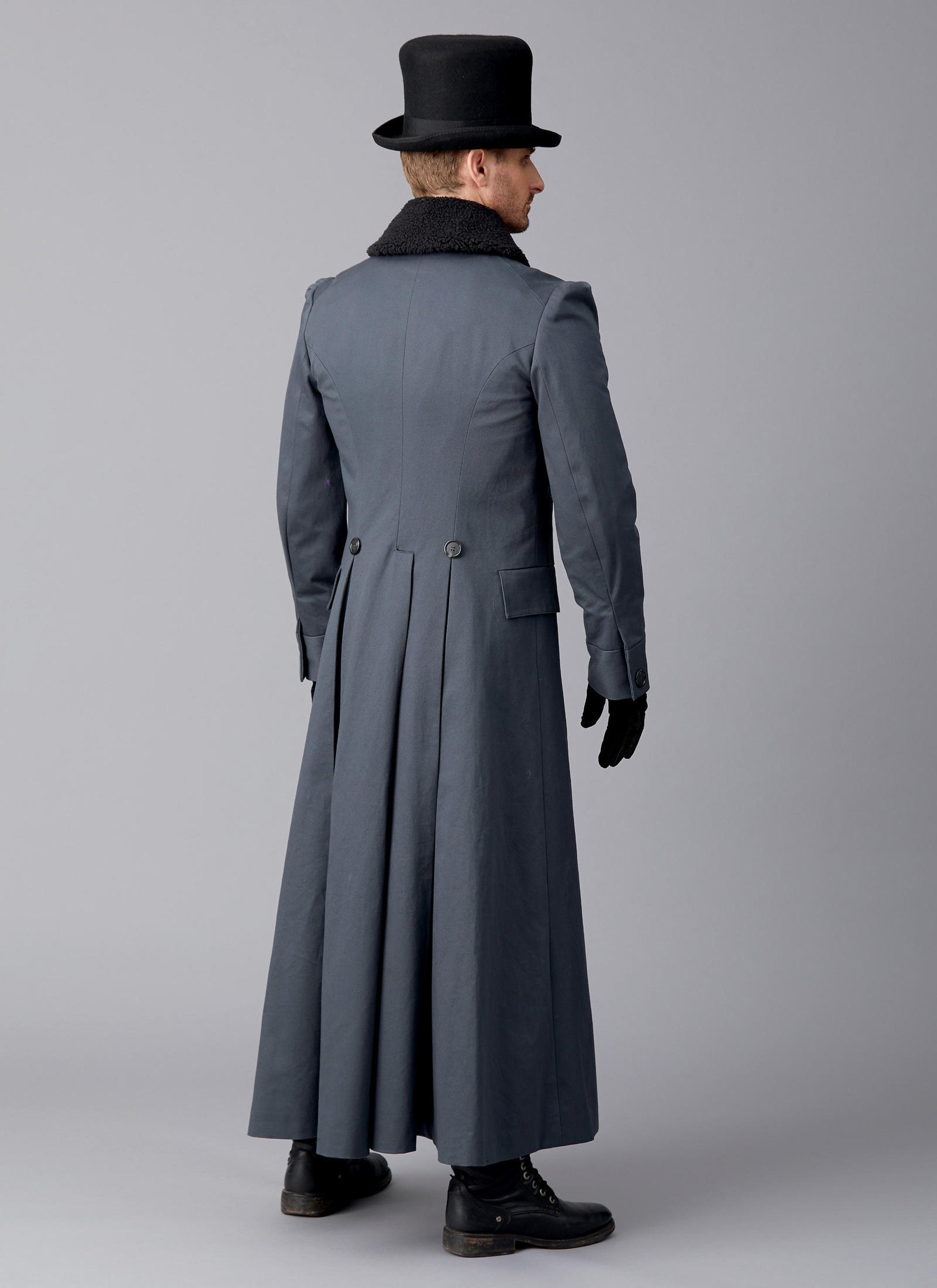 Men's 1814 Greatcoat Sewing Pattern Mccalls M8137 Size Etsy Australia