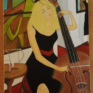 Oil painting figurative art