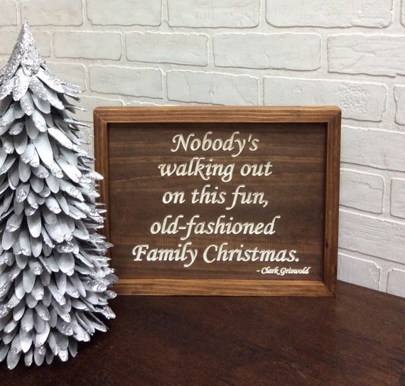 Clark Griswold Quote Family Vacation Wood Sign Clark  Etsy