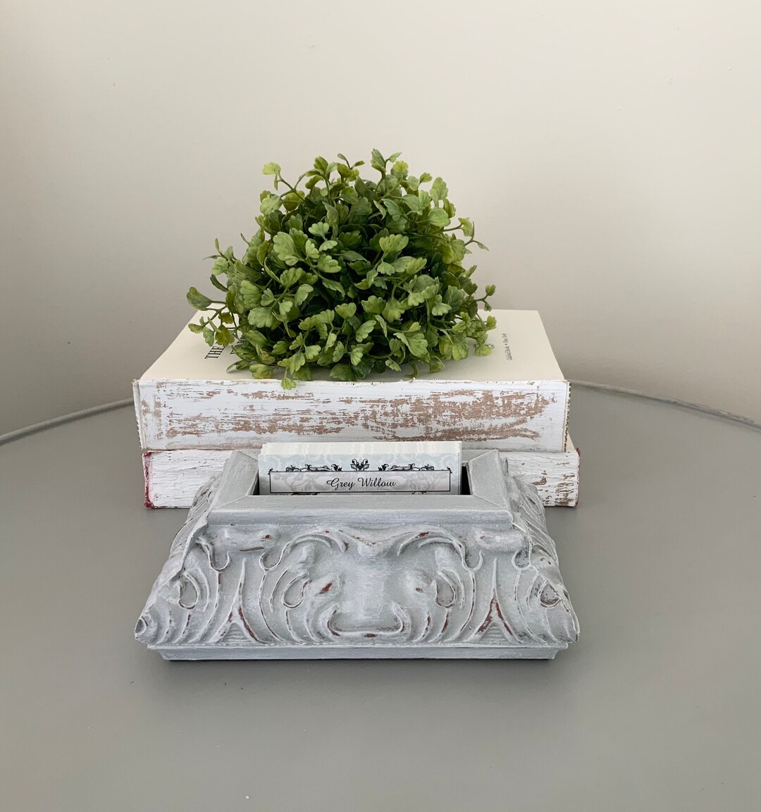 Business Card Holder, Cell Phone Holder, Office Decor Etsy