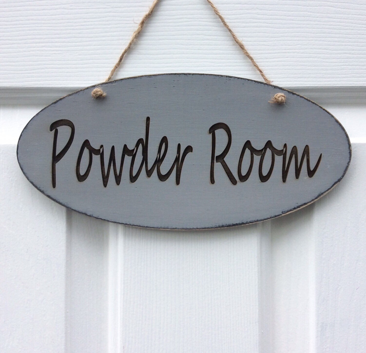 Powder Room Sign, Bathroom Sign, Restroom, Powder Room Wall Decor ...
