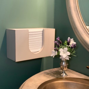 Wall Mount Paper Towel Dispenser, Kitchen Paper Towel Holder, Counter Top Guest Towel Holder