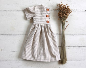 Ready to shipPure Off White linen dress for baby girlsFlutter linen dressPrincess linen dressAvailable size 6-12m 3-4 18-24m 5-6 2-3